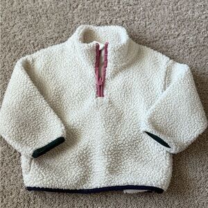 GAP Cream Sherpa Kids Pullover